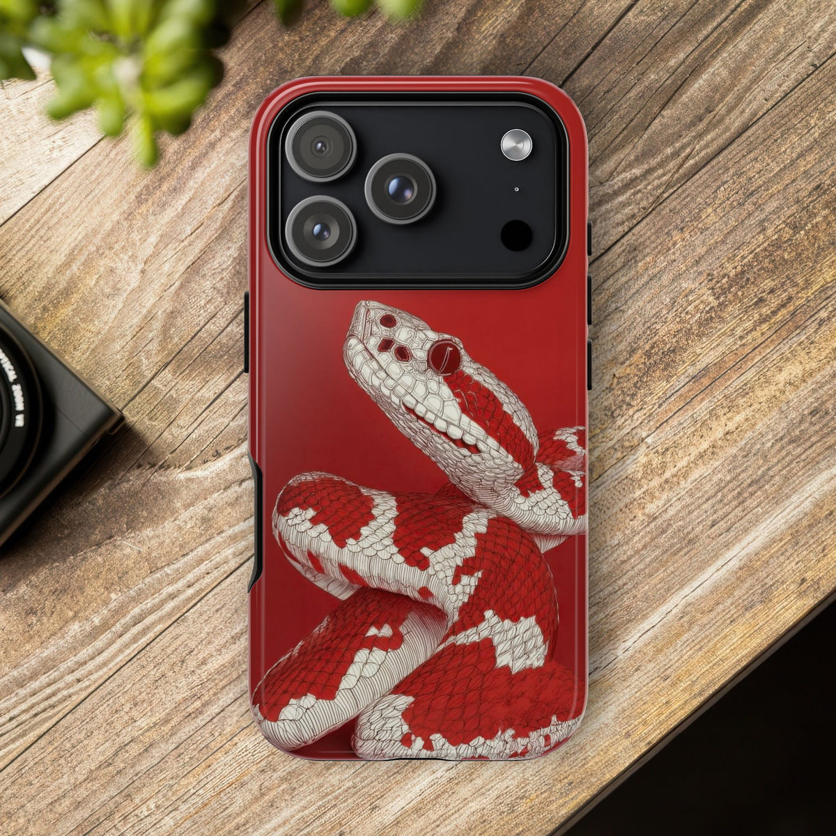 The Snake - Etching Style Series Graphic Tough Phone Cases
