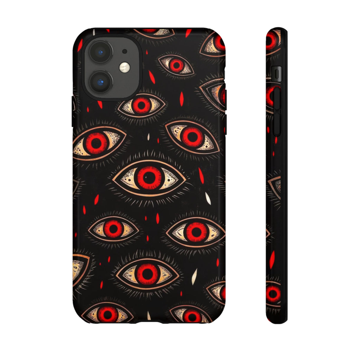 The Eyes Trippy Psychedelic Graphic Tough Phone Cases