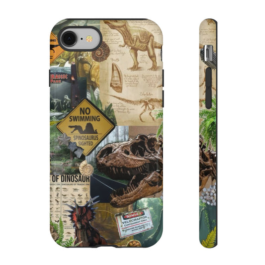 Aesthetic Dinosaur Case - Vintage Jurassic World Graphic Tough Phone Cases