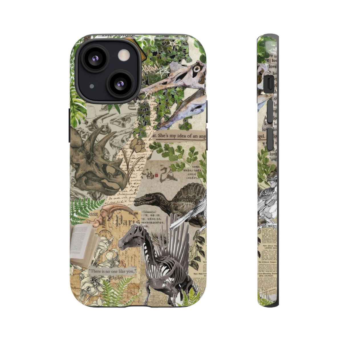 Aesthetic Dinosaur Case - Vintage Jurassic World Graphic Tough Phone Cases