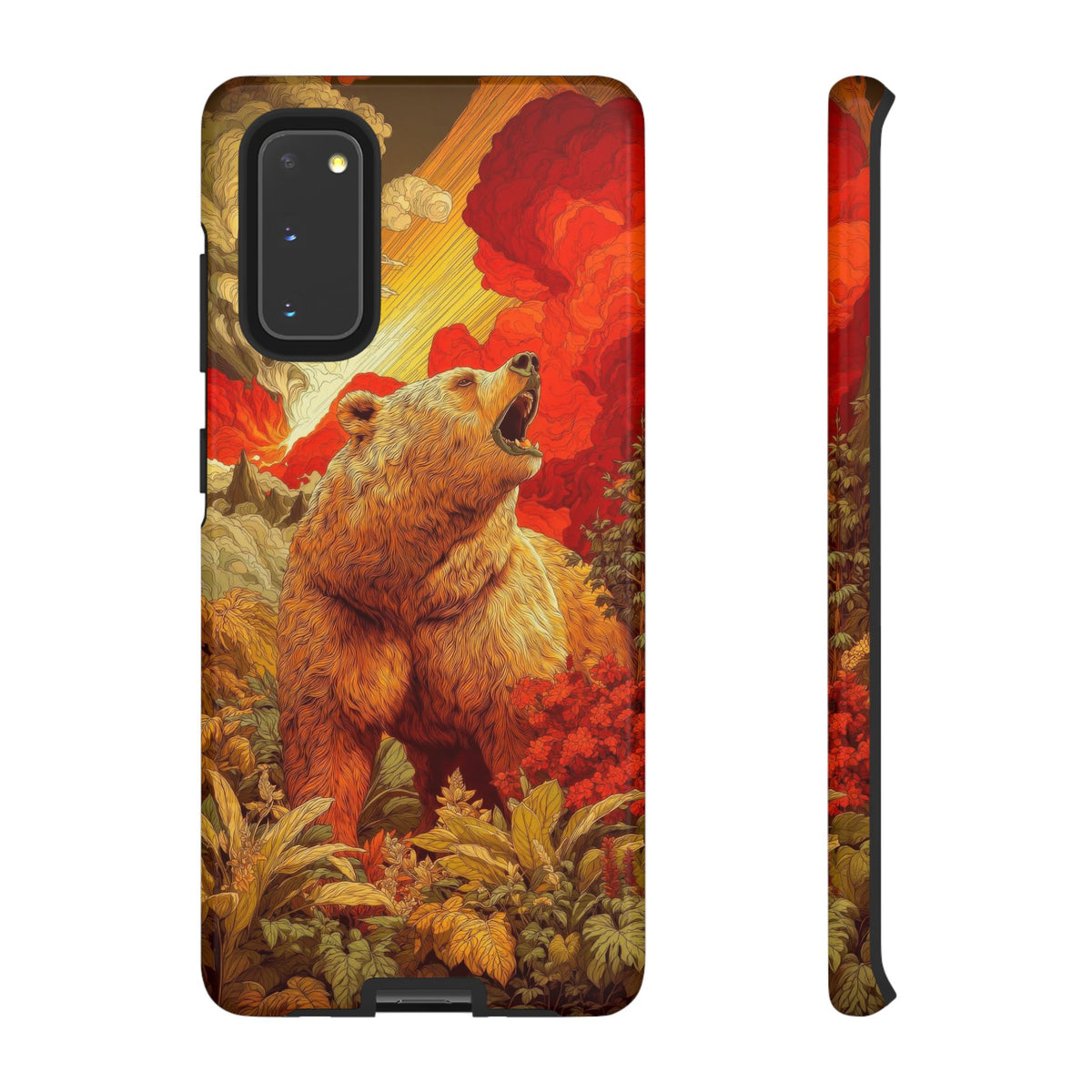 The Bear - Wild Life Series Graphic Tough Phone Cases