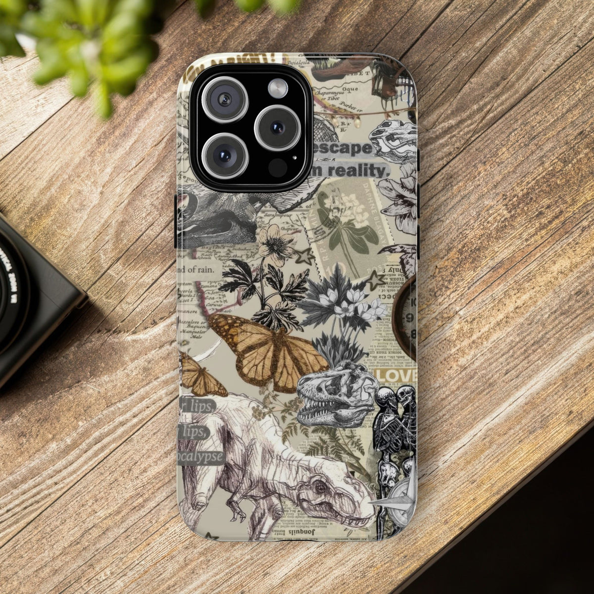 Aesthetic Dinosaur Case - Vintage Jurassic World Graphic Tough Phone Cases