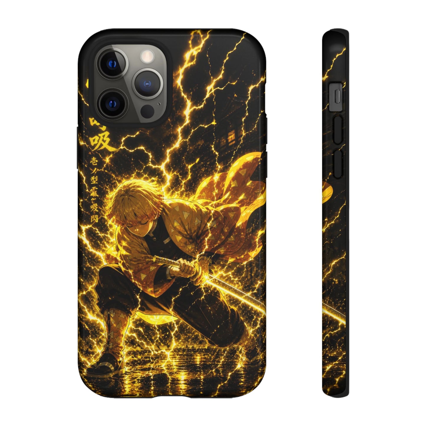 Zenitsu Agatsuma - Demon Slayer Anime Graphic Tough Phone Cases