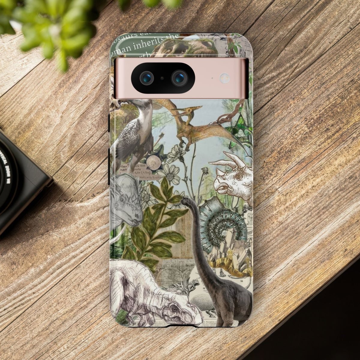 Aesthetic Dinosaur Case - Vintage Jurassic World Graphic Tough Phone Cases