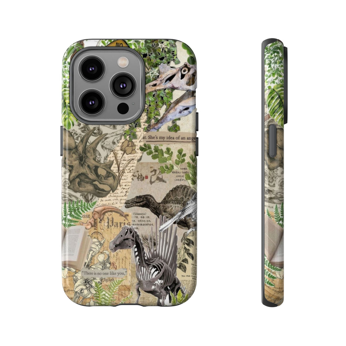Aesthetic Dinosaur Case - Vintage Jurassic World Graphic Tough Phone Cases
