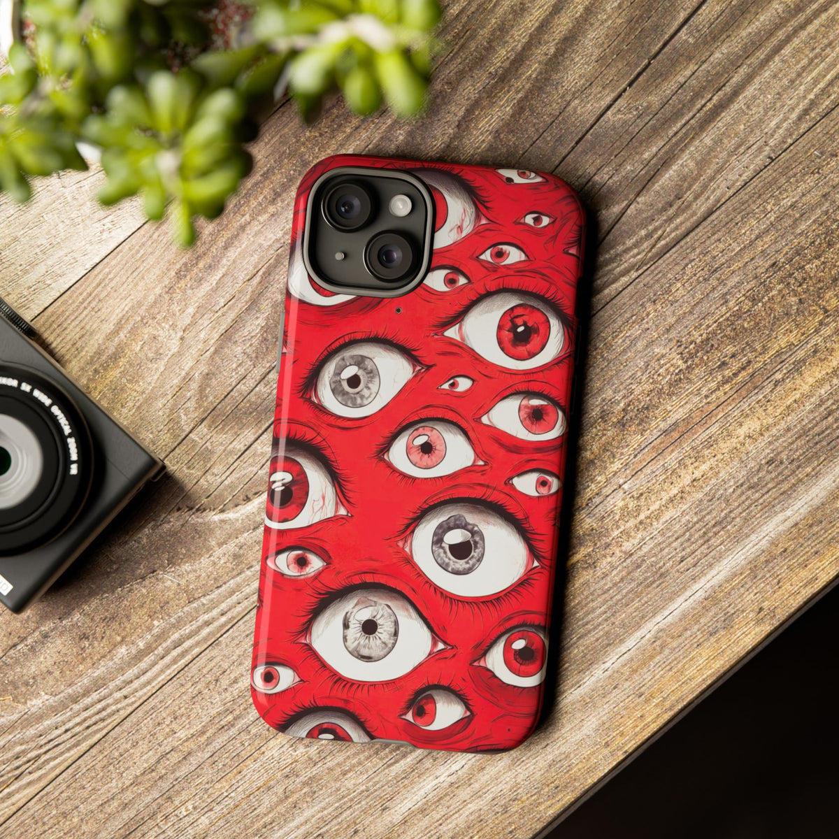 The Eyes Trippy Psychedelic Graphic Tough Phone Cases
