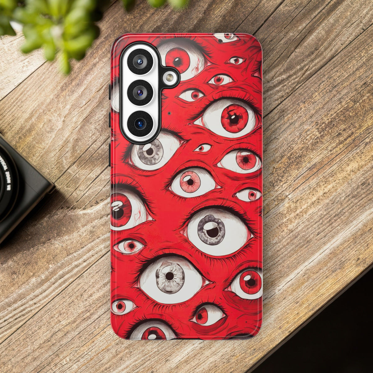 The Eyes Trippy Psychedelic Graphic Tough Phone Cases