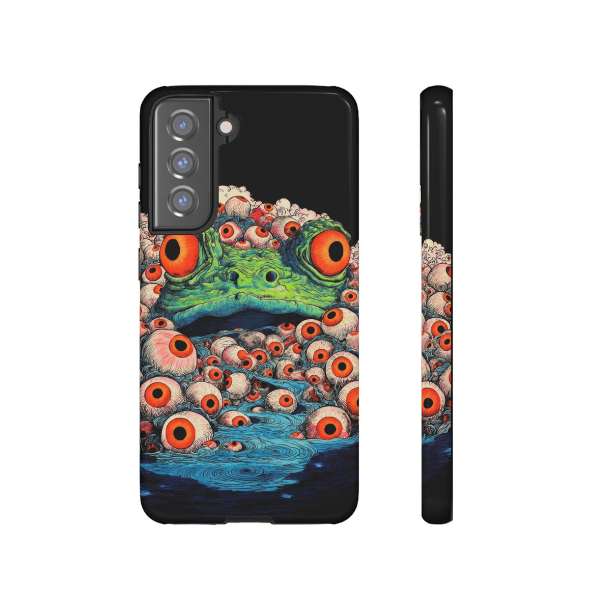 The Eyes Trippy Psychedelic Graphic Tough Phone Cases