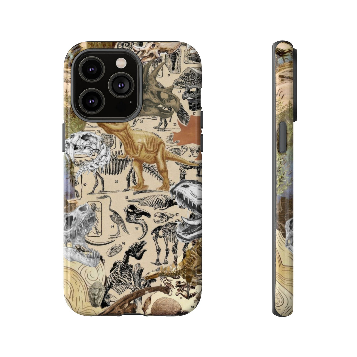 Aesthetic Dinosaur Case - Vintage Jurassic World Graphic Tough Phone Cases