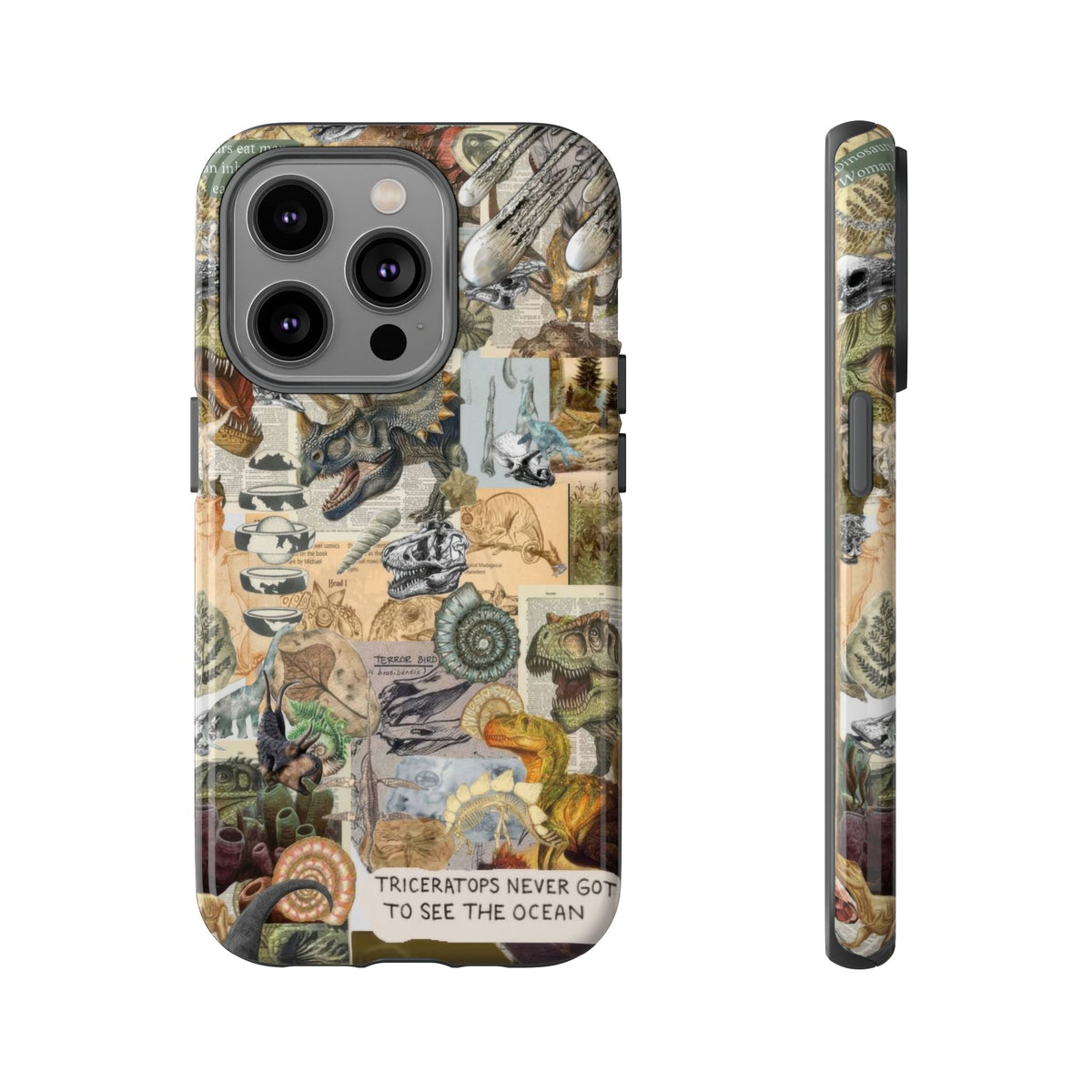 Aesthetic Dinosaur Case - Vintage Jurassic World Graphic Tough Phone Cases