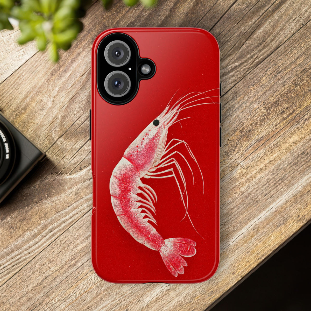 The Shrimp - Etching Style Series Graphic Tough Phone Cases