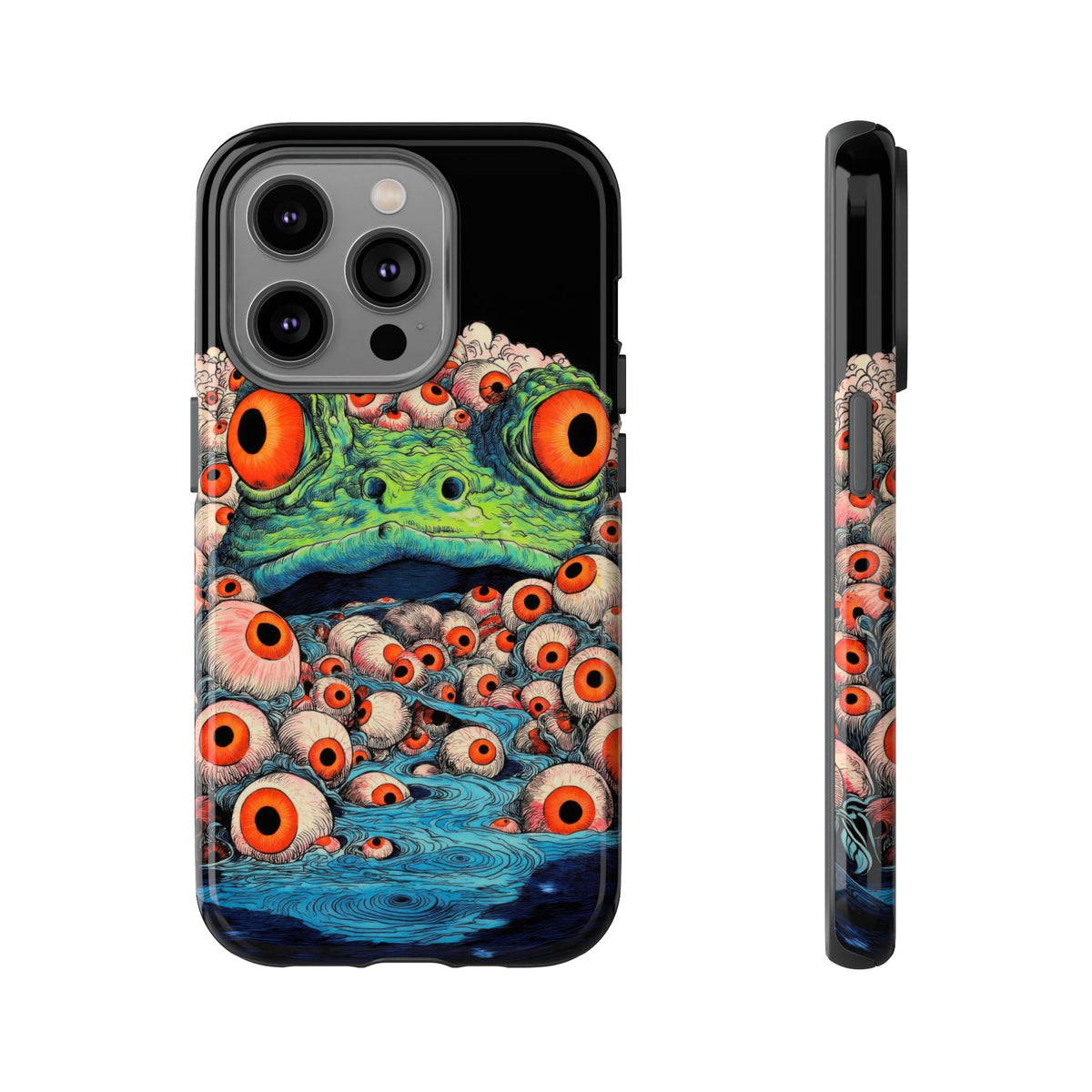 The Eyes Trippy Psychedelic Graphic Tough Phone Cases
