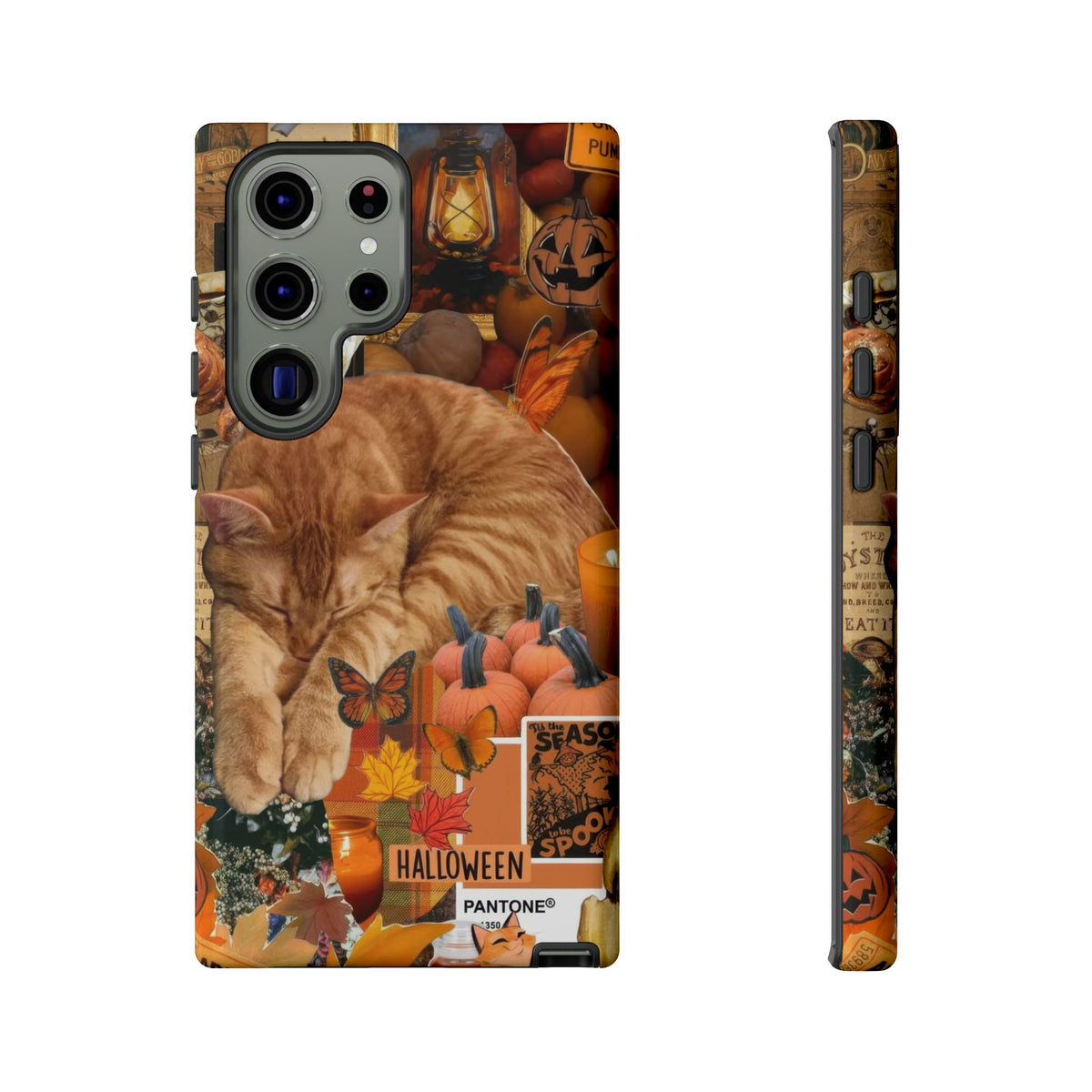 Aesthetic Cats Case - Vintage Kitty Graphic Tough Phone Cases