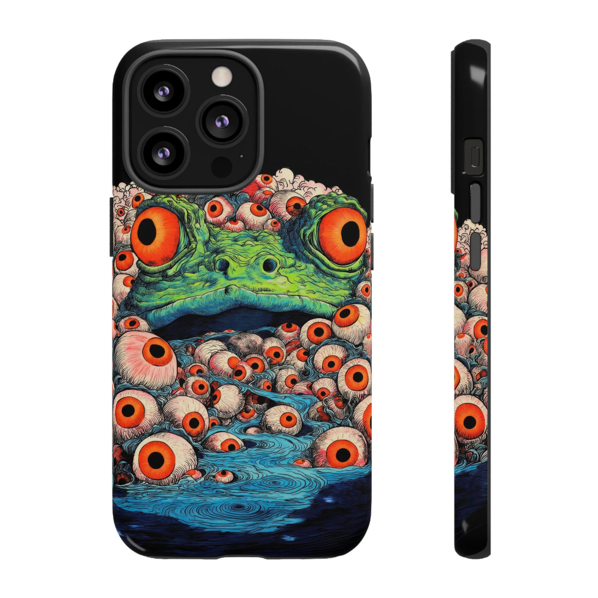The Eyes Trippy Psychedelic Graphic Tough Phone Cases