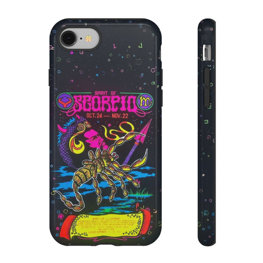 Spirit of Scorpio - Vintage Zodiac Sign Graphic Tough Phone Cases