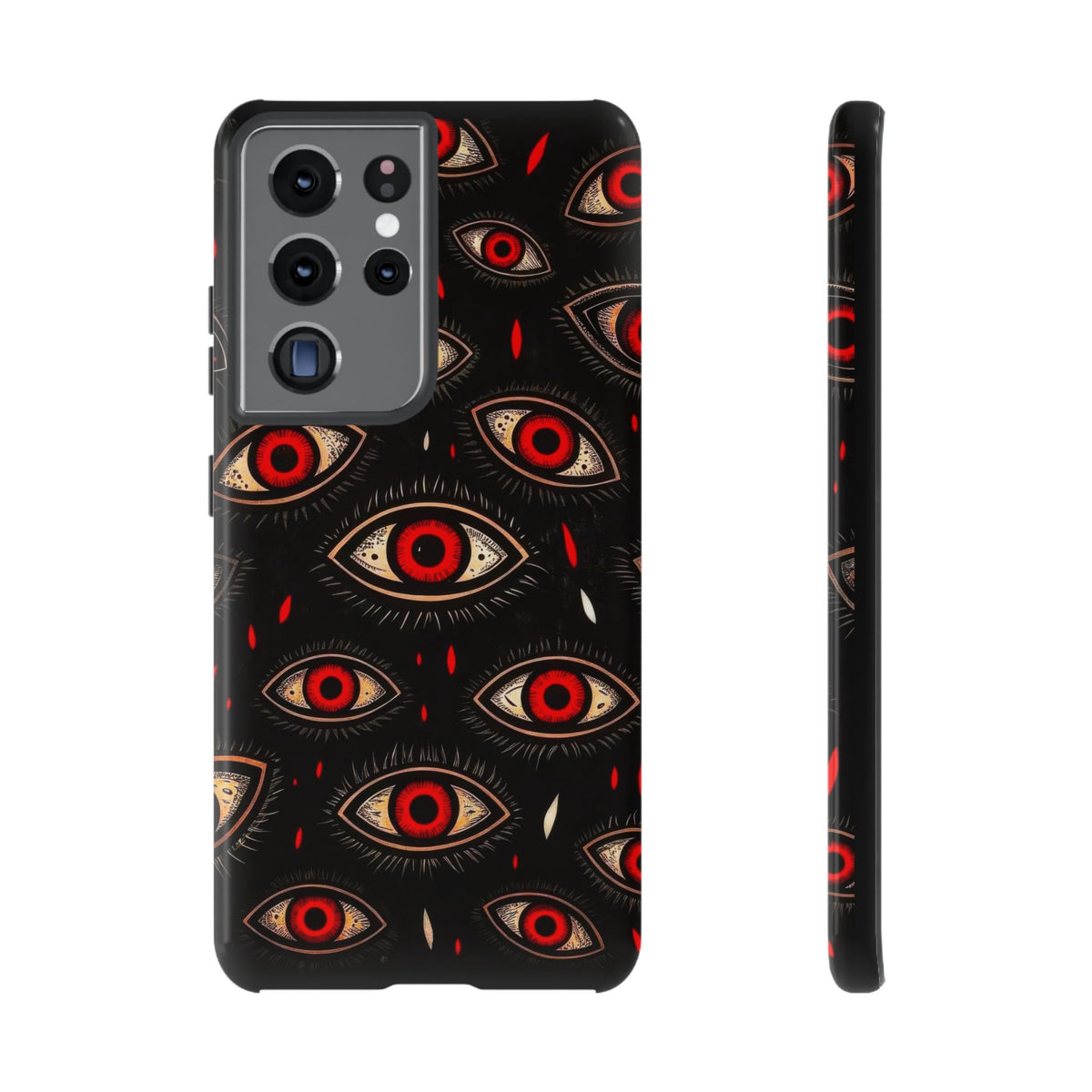 The Eyes Trippy Psychedelic Graphic Tough Phone Cases