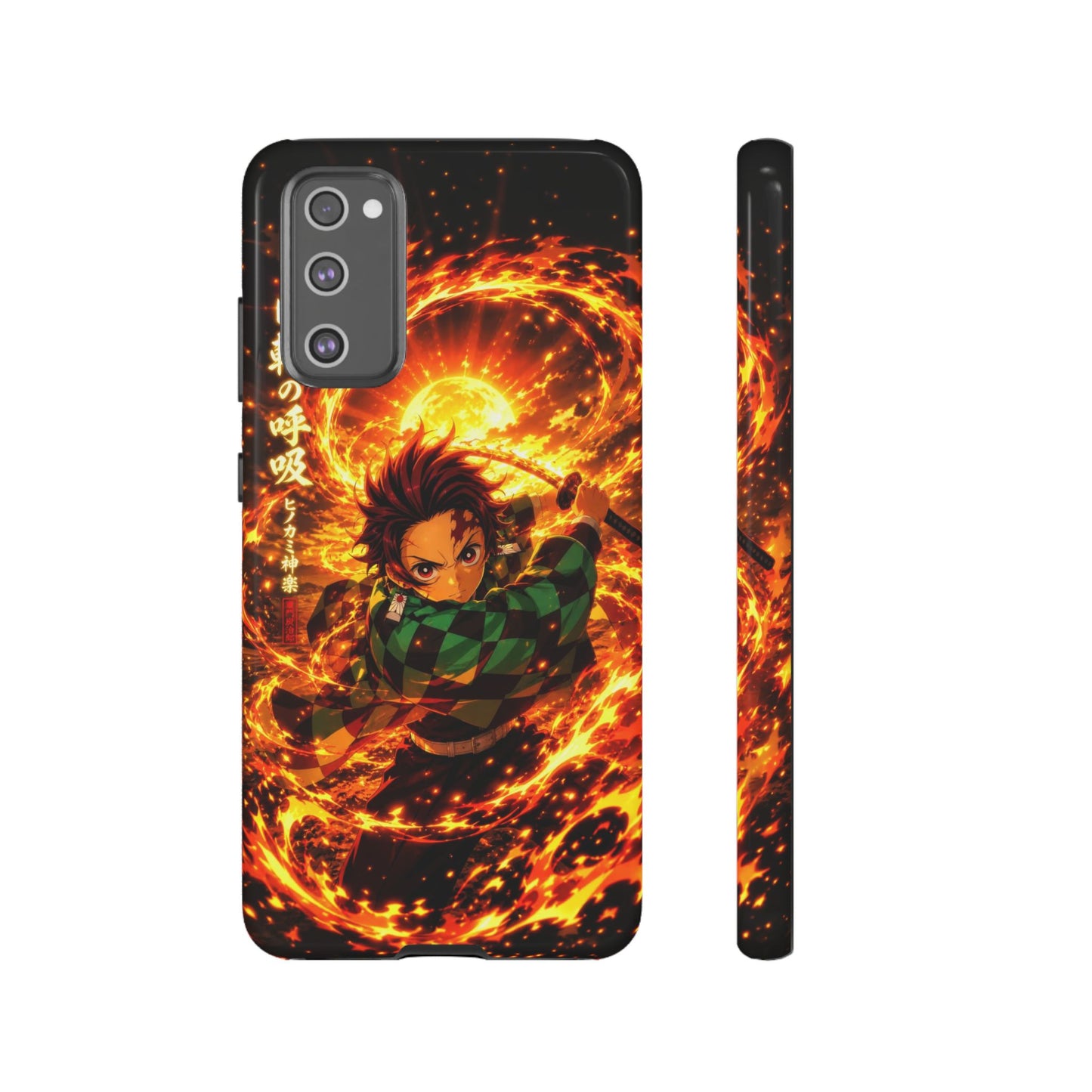 Kamado Tanjiro - Demon Slayer Anime Graphic Tough Phone Cases