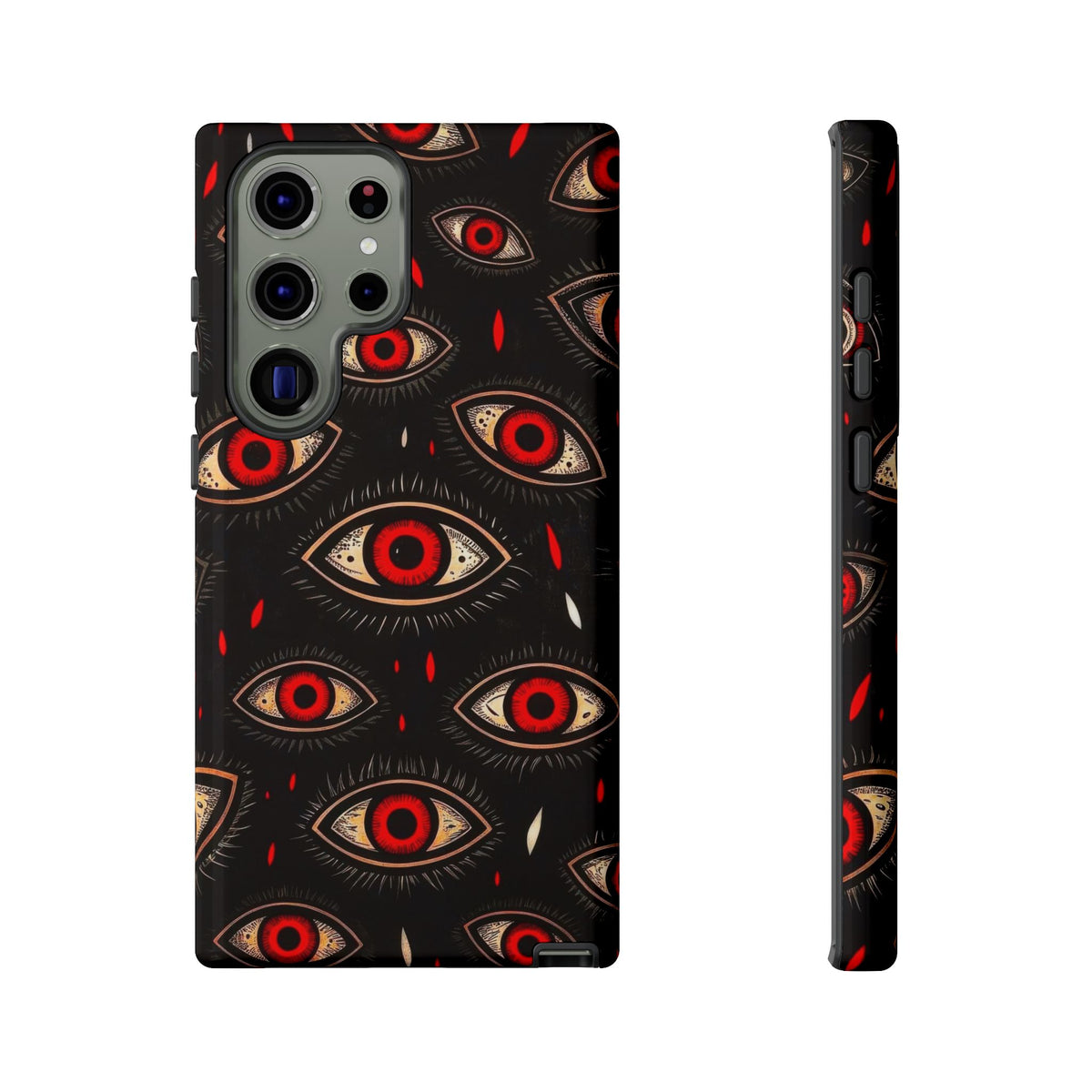 The Eyes Trippy Psychedelic Graphic Tough Phone Cases