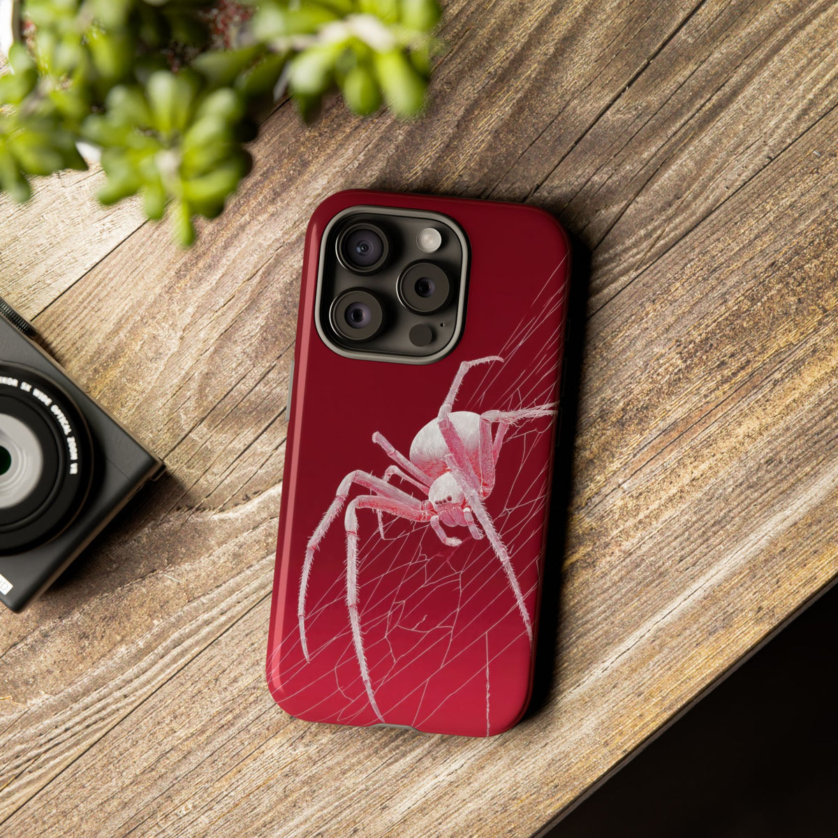 The Spider - Etching Style Series Graphic Tough Phone Cases