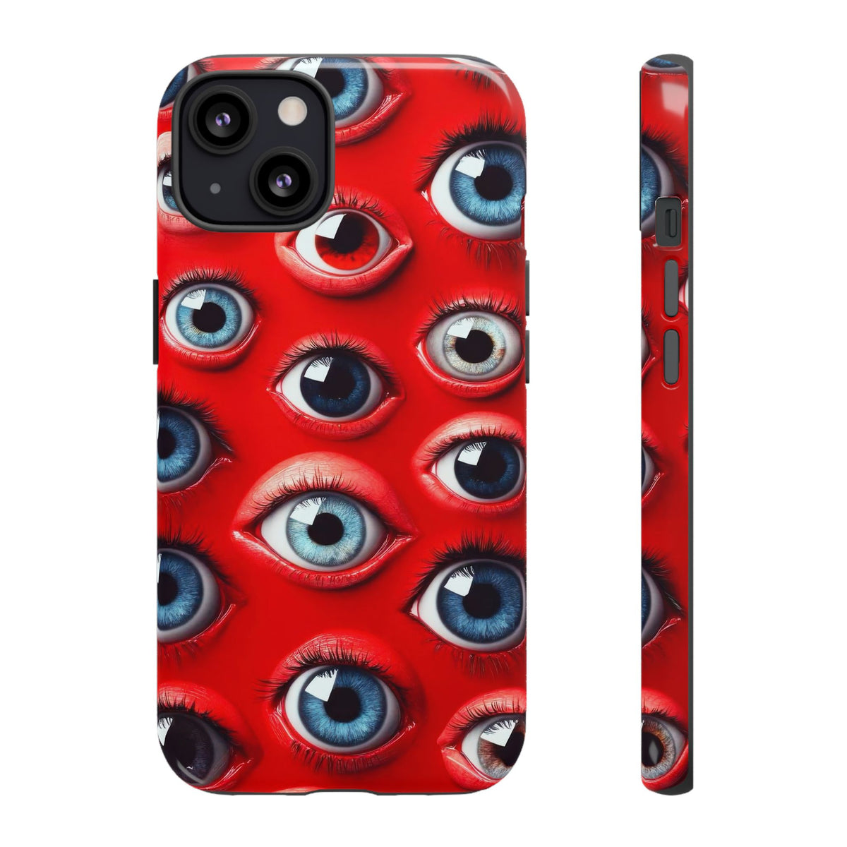 The Eyes Trippy Psychedelic Graphic Tough Phone Cases