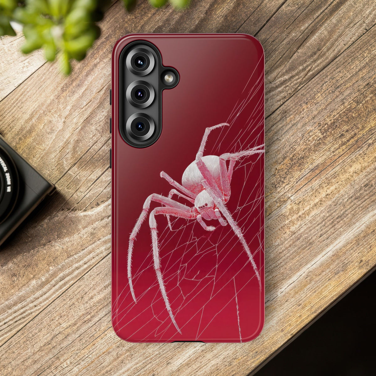 The Spider - Etching Style Series Graphic Tough Phone Cases