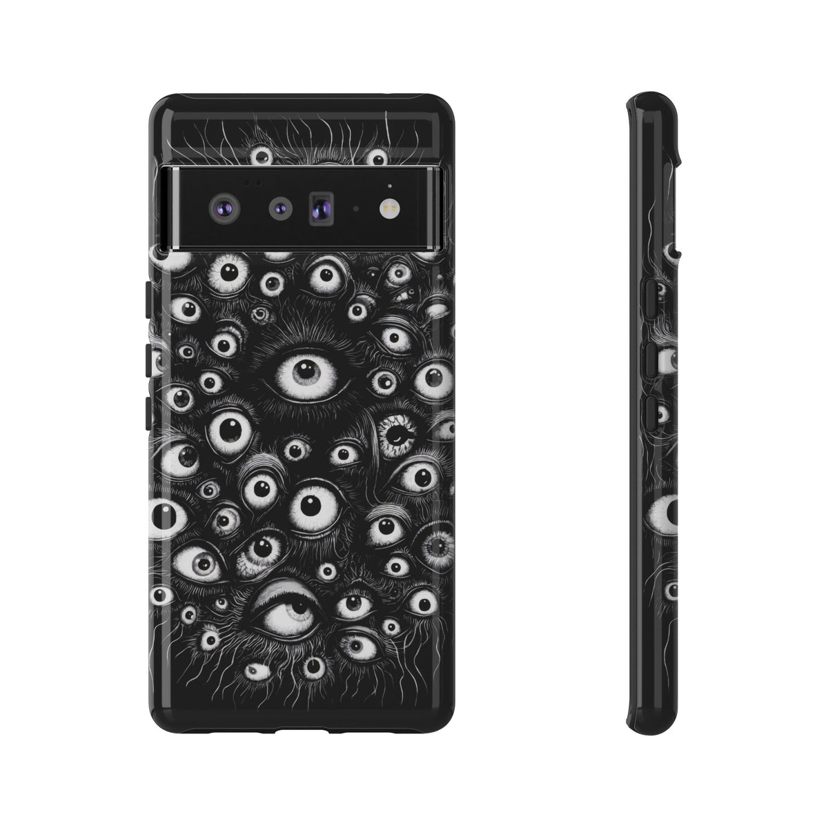 The Eyes Trippy Psychedelic Graphic Tough Phone Cases