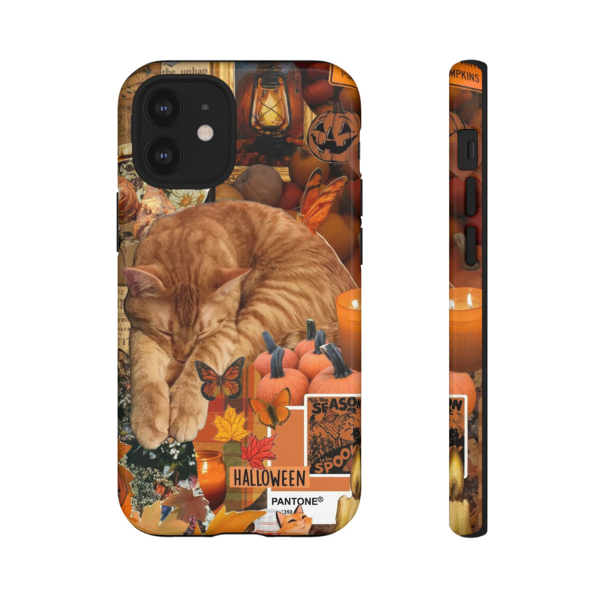 Aesthetic Cats Case - Vintage Kitty Graphic Tough Phone Cases