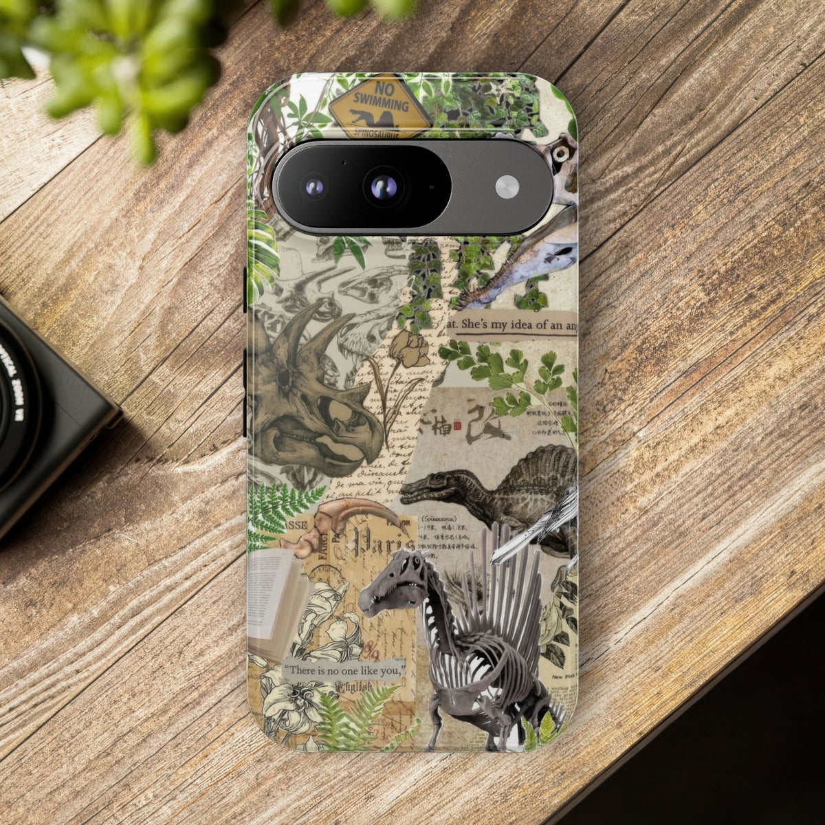 Aesthetic Dinosaur Case - Vintage Jurassic World Graphic Tough Phone Cases