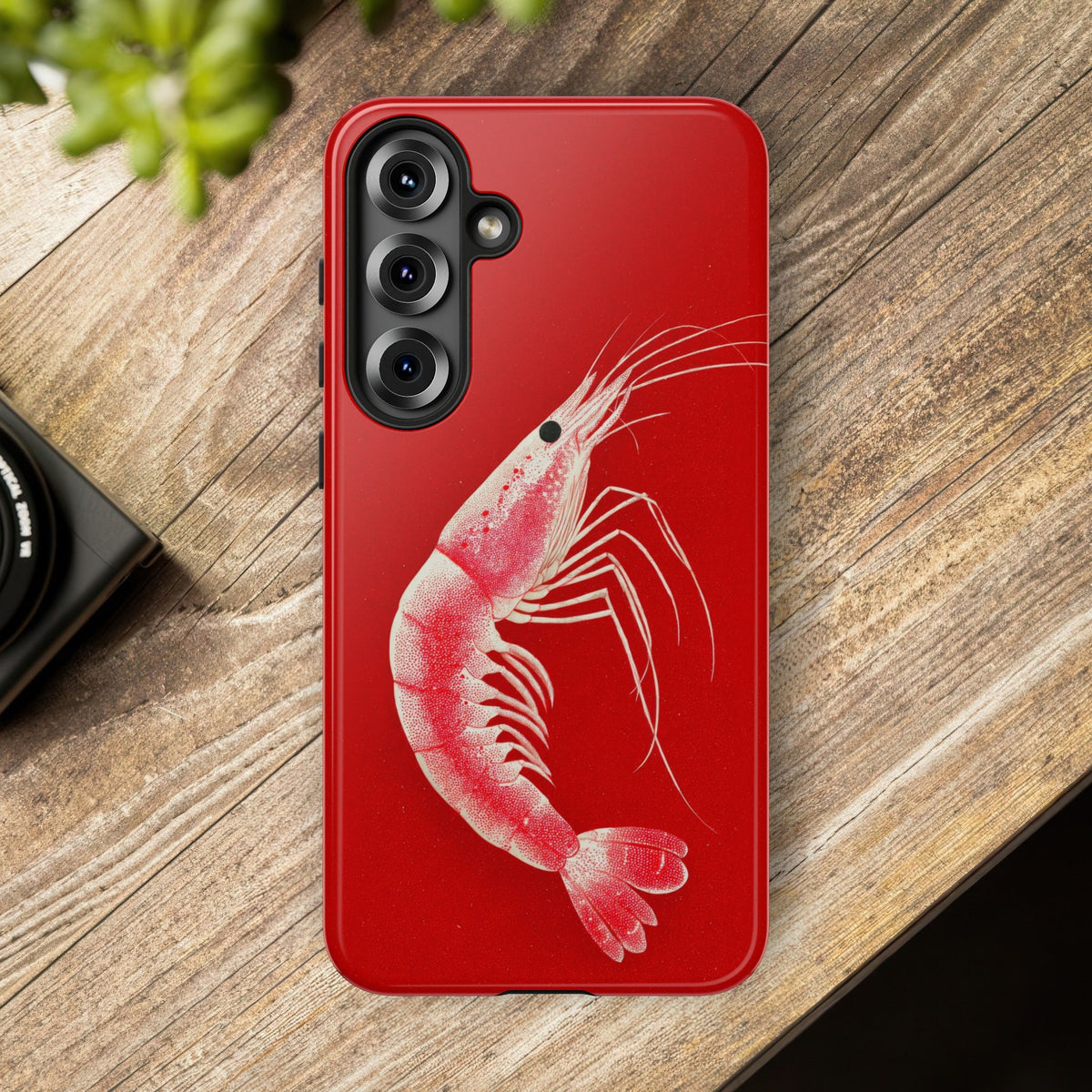 The Shrimp - Etching Style Series Graphic Tough Phone Cases