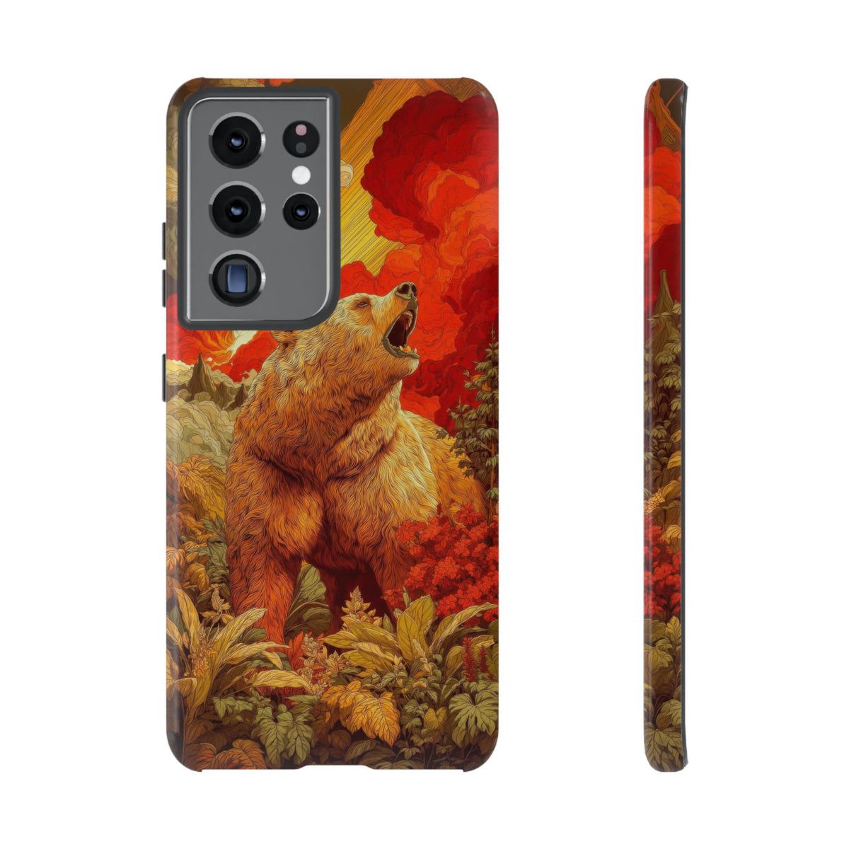 The Bear - Wild Life Series Graphic Tough Phone Cases