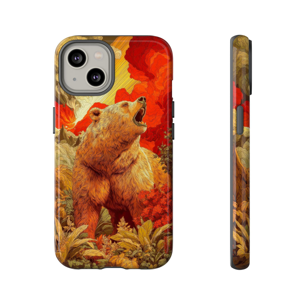 The Bear - Wild Life Series Graphic Tough Phone Cases