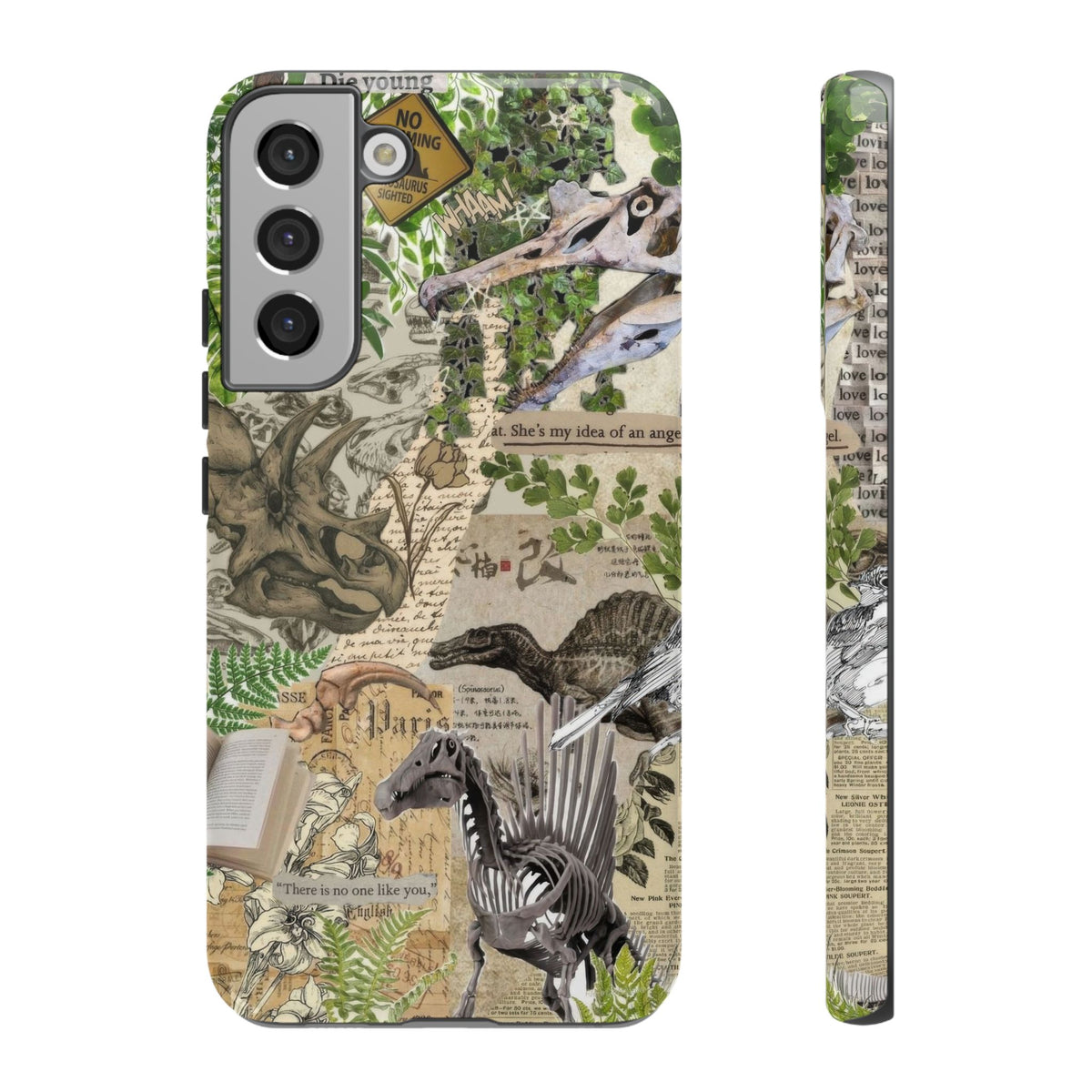 Aesthetic Dinosaur Case - Vintage Jurassic World Graphic Tough Phone Cases