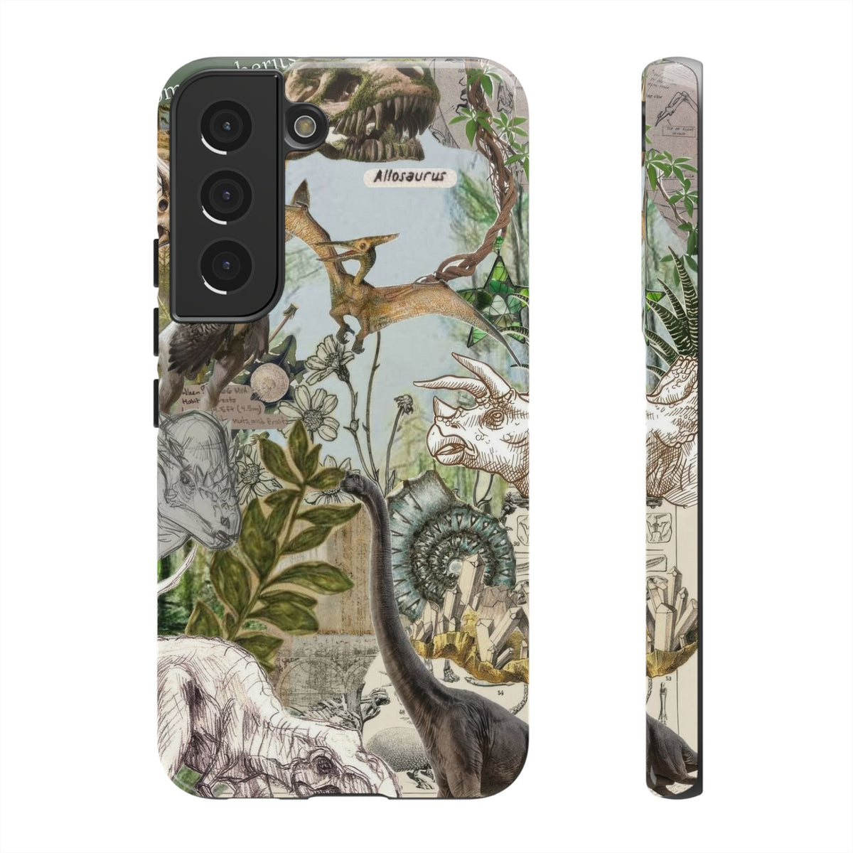 Aesthetic Dinosaur Case - Vintage Jurassic World Graphic Tough Phone Cases