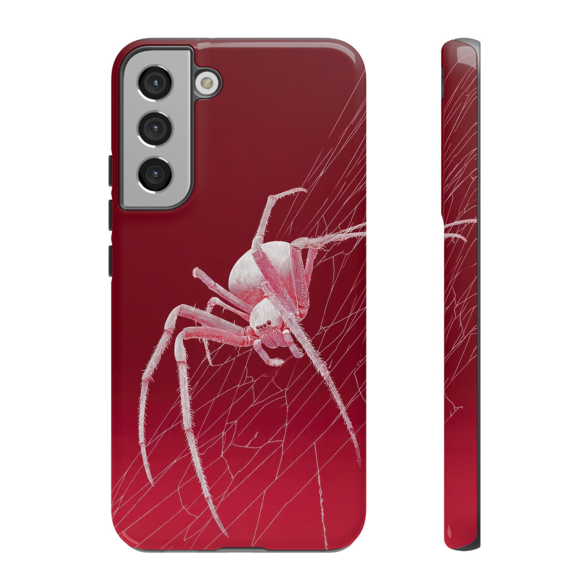 The Spider - Etching Style Series Graphic Tough Phone Cases