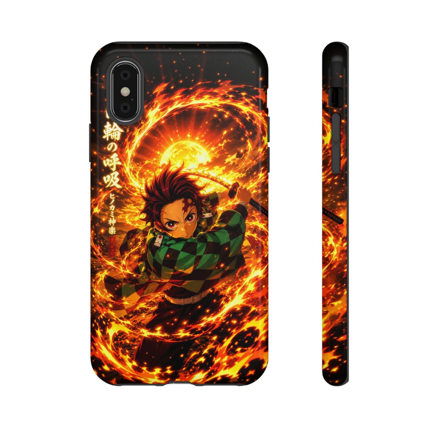 Kamado Tanjiro - Demon Slayer Anime Graphic Tough Phone Cases