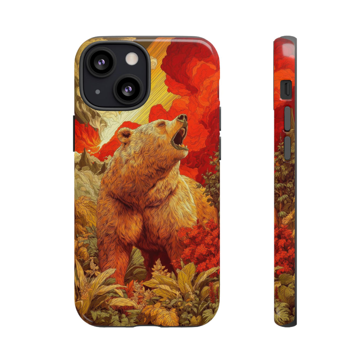 The Bear - Wild Life Series Graphic Tough Phone Cases