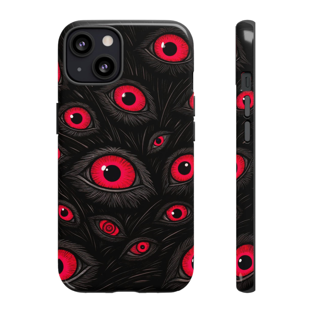 The Eyes Trippy Psychedelic Graphic Tough Phone Cases