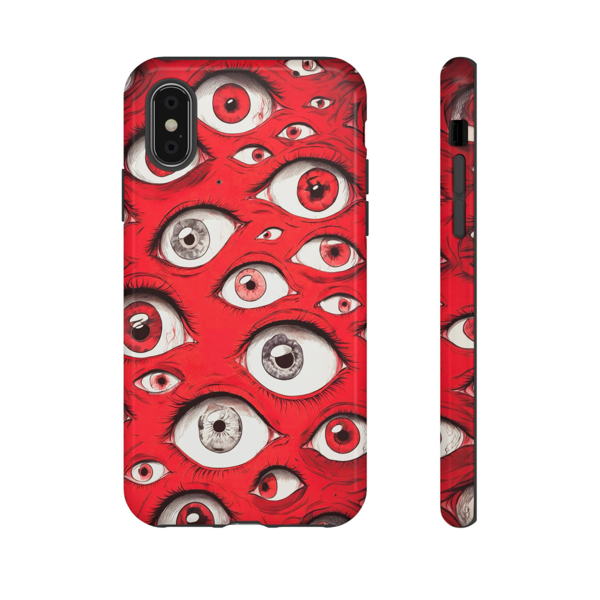 The Eyes Trippy Psychedelic Graphic Tough Phone Cases
