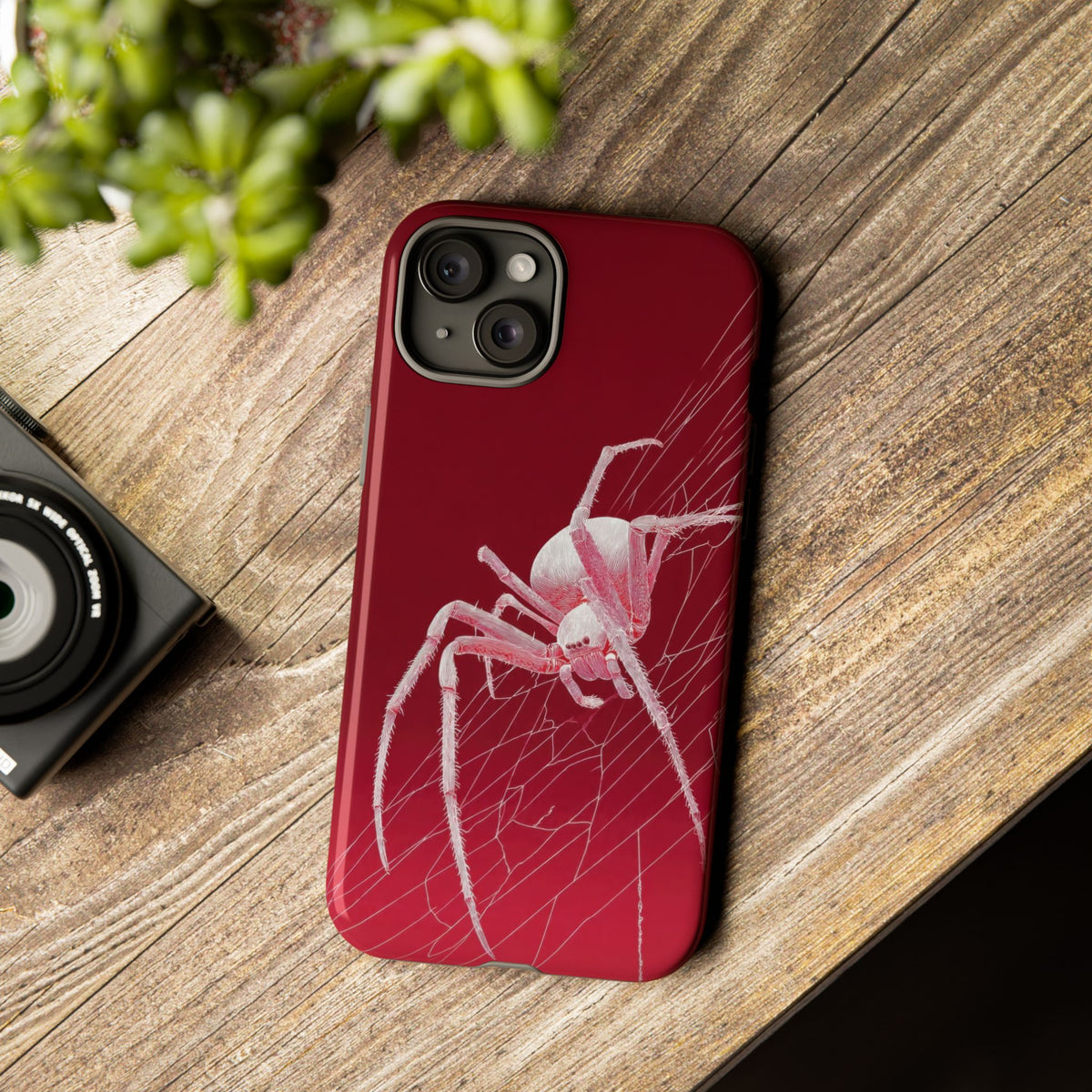 The Spider - Etching Style Series Graphic Tough Phone Cases