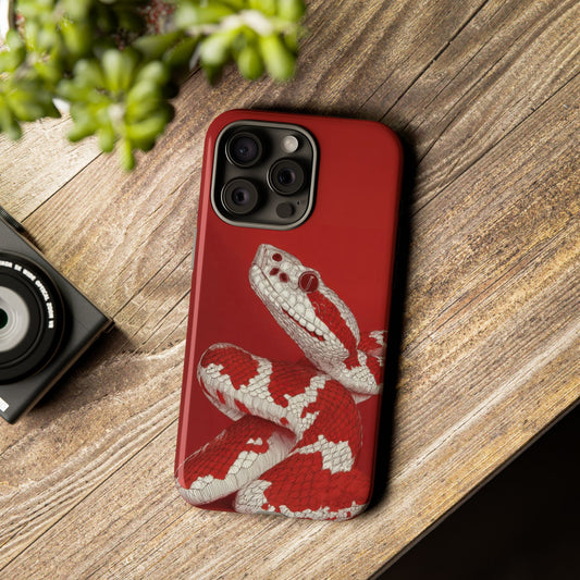 The Snake - Etching Style Series Graphic Tough Phone Cases