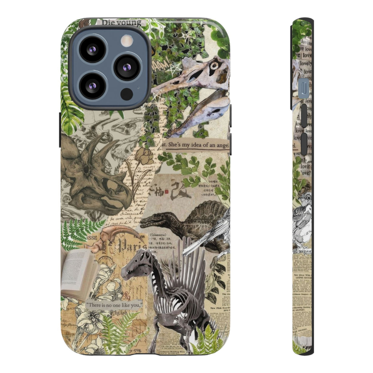 Aesthetic Dinosaur Case - Vintage Jurassic World Graphic Tough Phone Cases