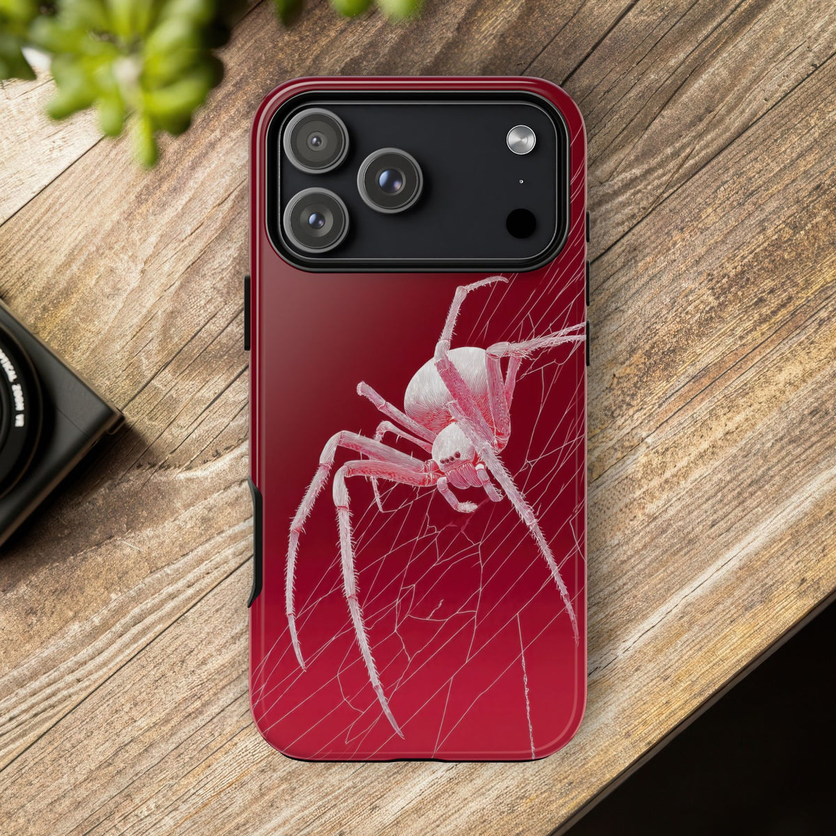 The Spider - Etching Style Series Graphic Tough Phone Cases