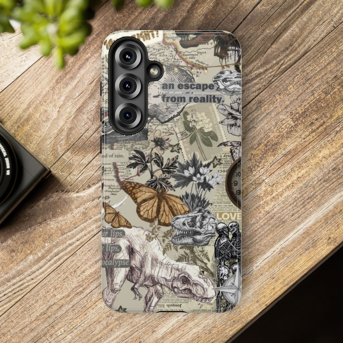 Aesthetic Dinosaur Case - Vintage Jurassic World Graphic Tough Phone Cases