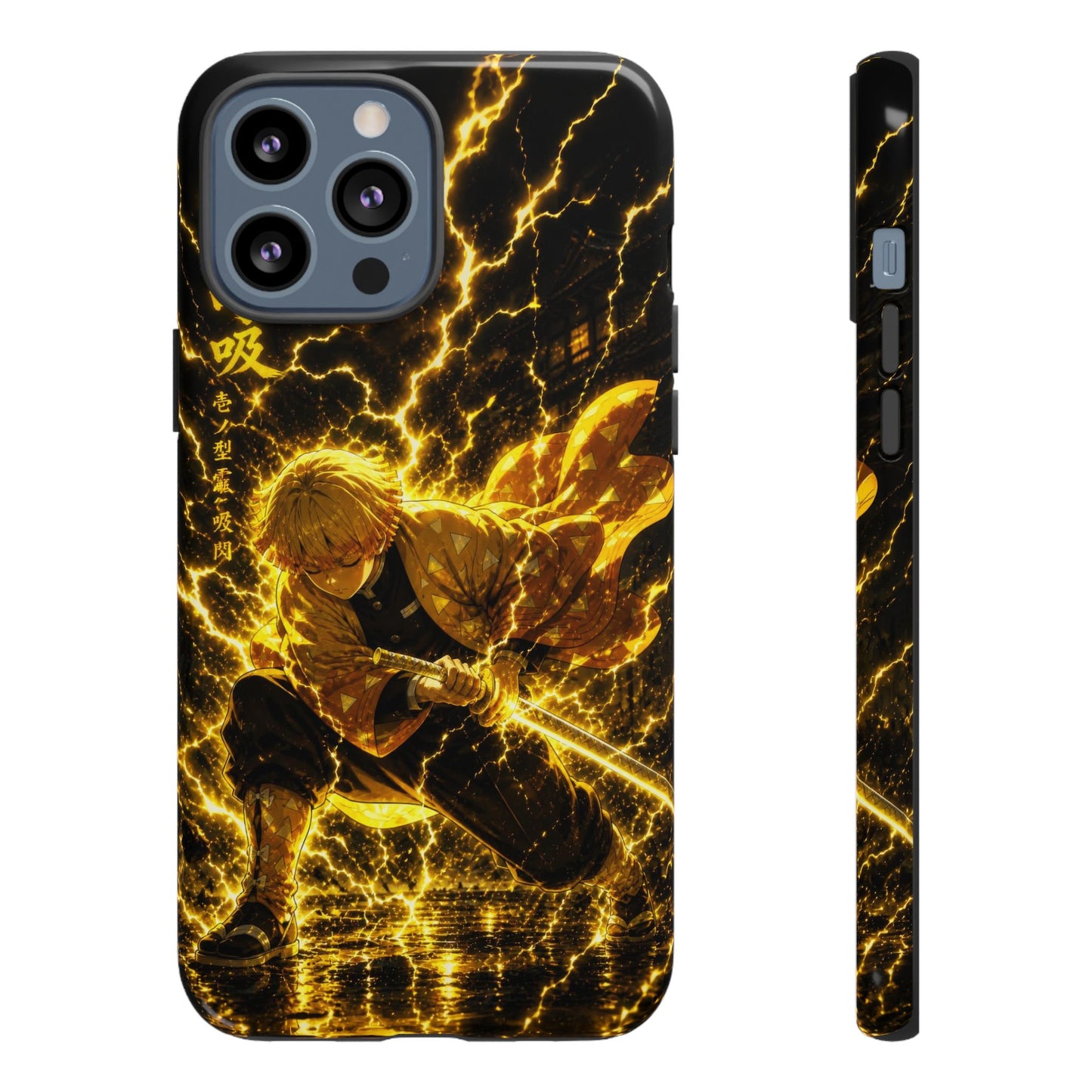 Zenitsu Agatsuma - Demon Slayer Anime Graphic Tough Phone Cases