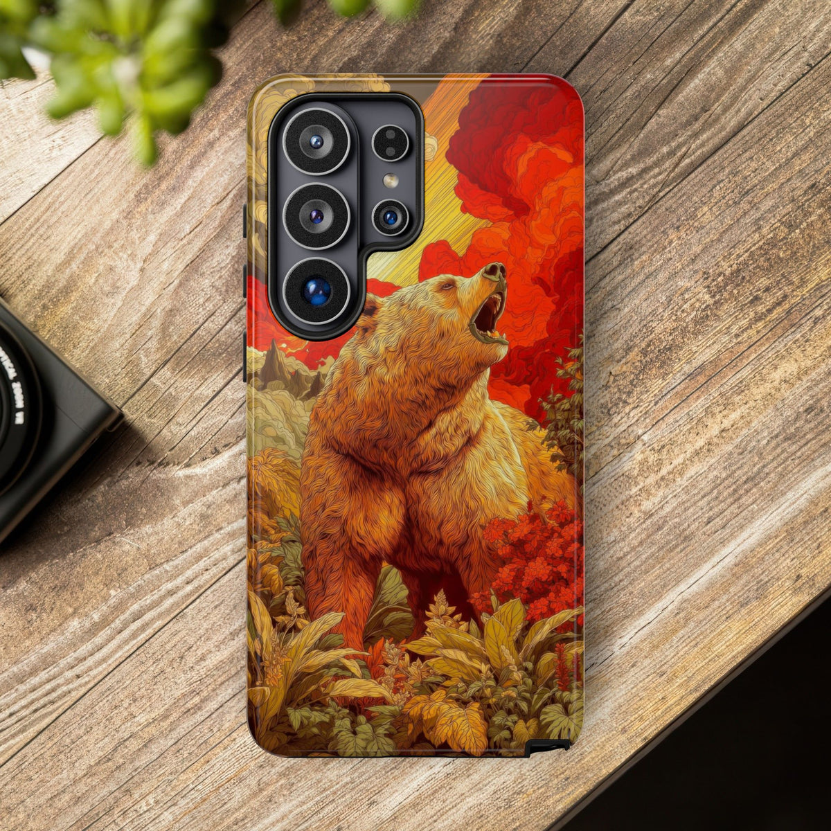 The Bear - Wild Life Series Graphic Tough Phone Cases