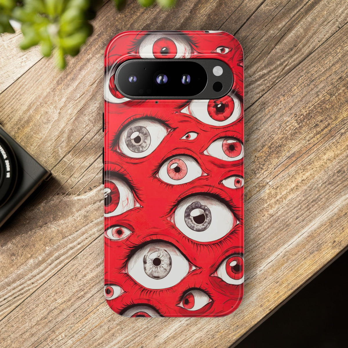 The Eyes Trippy Psychedelic Graphic Tough Phone Cases