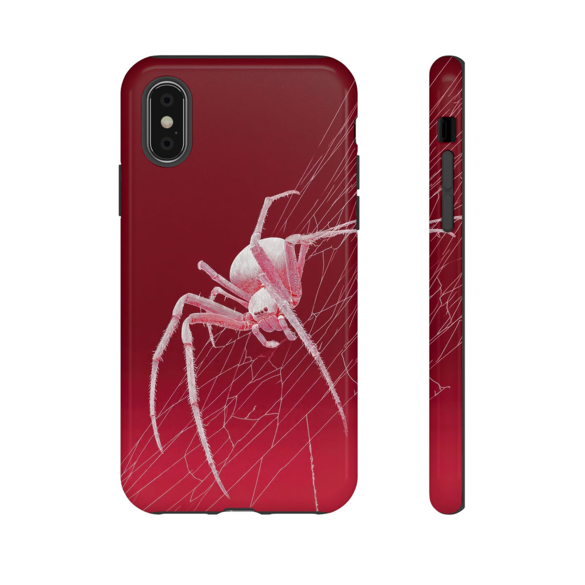 The Spider - Etching Style Series Graphic Tough Phone Cases