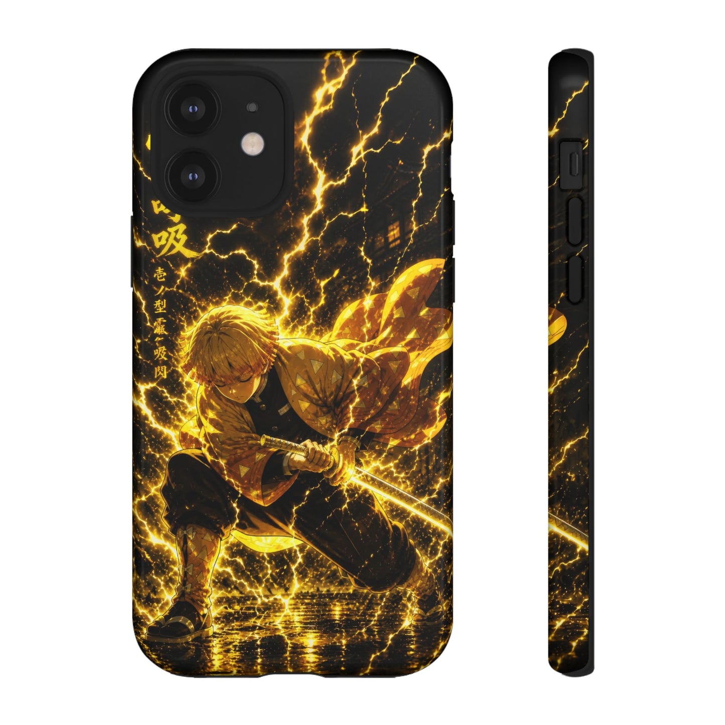 Zenitsu Agatsuma - Demon Slayer Anime Graphic Tough Phone Cases