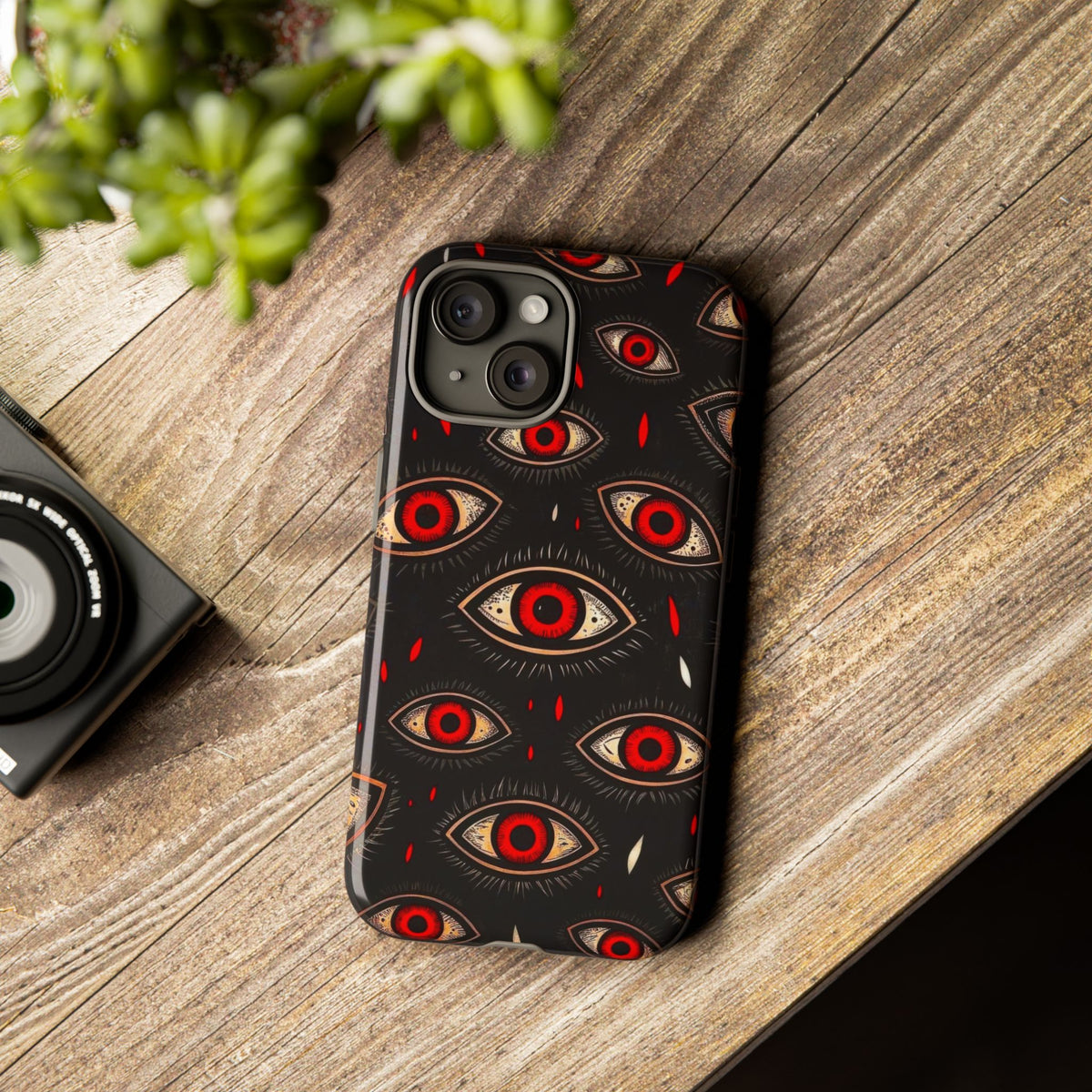 The Eyes Trippy Psychedelic Graphic Tough Phone Cases