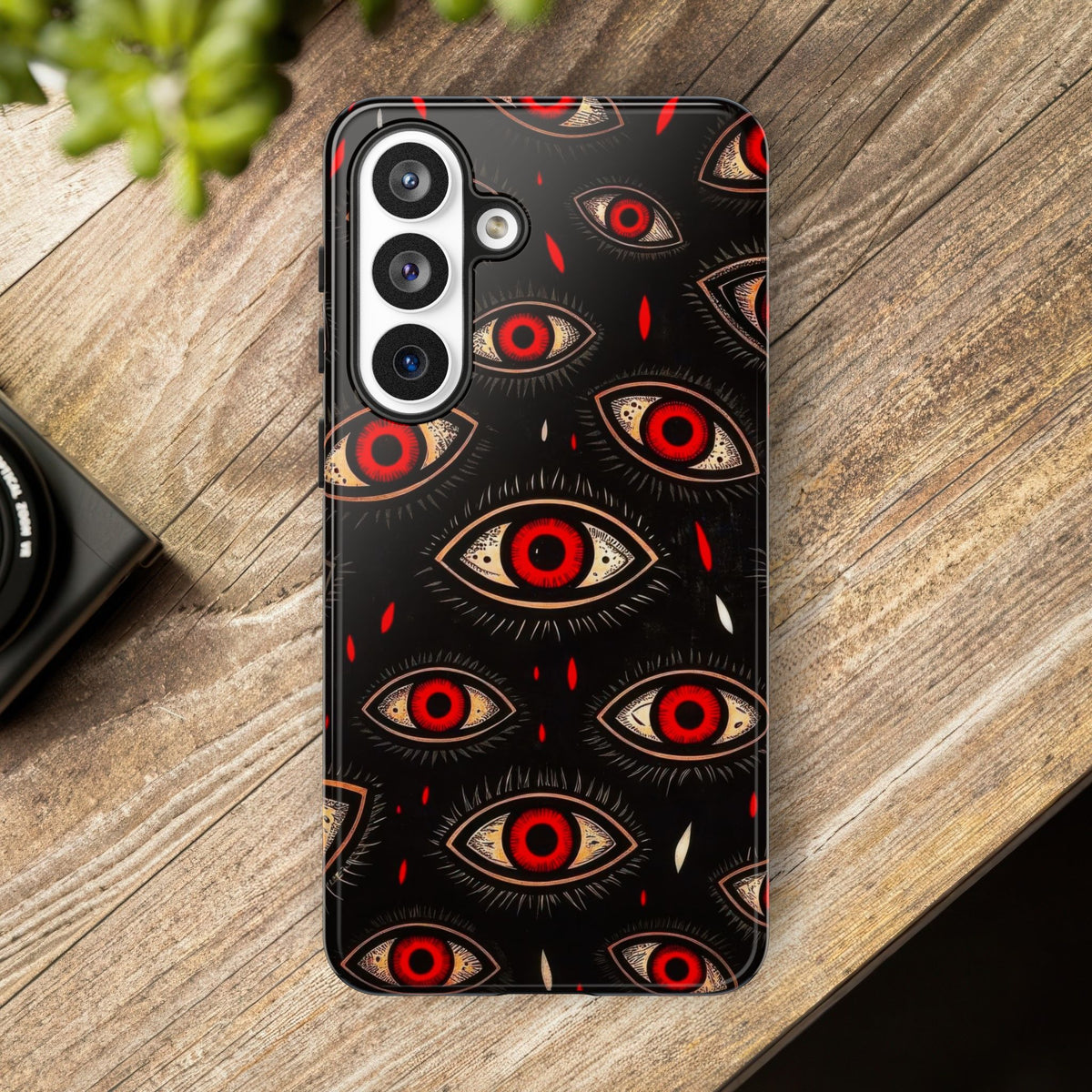 The Eyes Trippy Psychedelic Graphic Tough Phone Cases